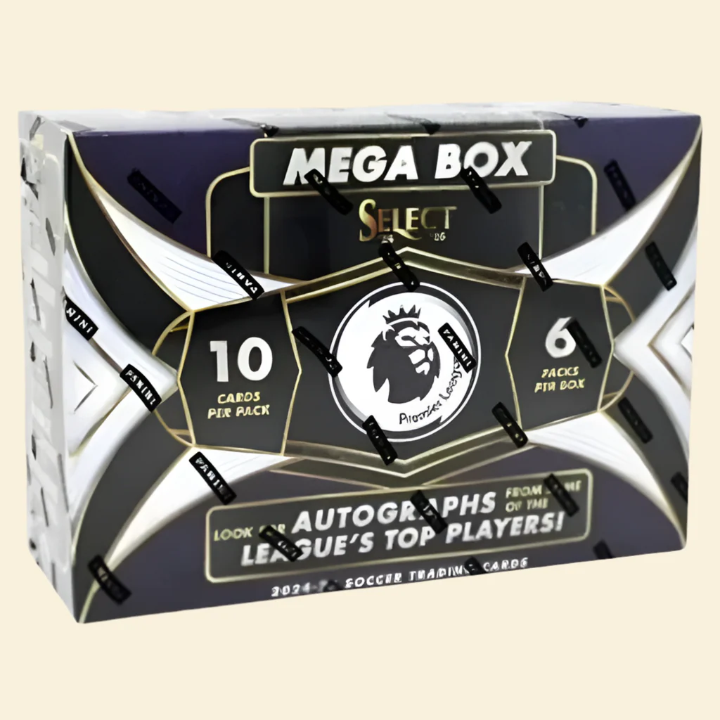 2024-25 Panini Select Premier League Soccer Hobby Mega Box (Green Fluorescent)