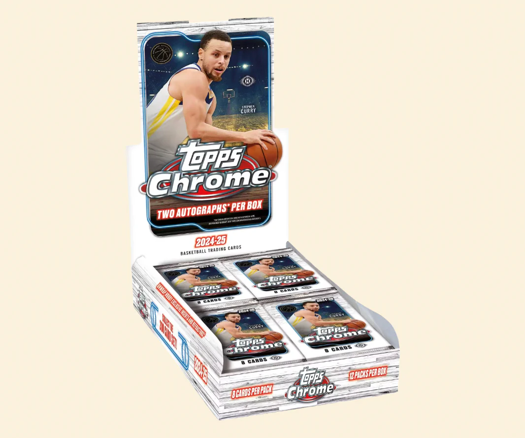 2024-25 Topps Chrome Basketball Hobby Box