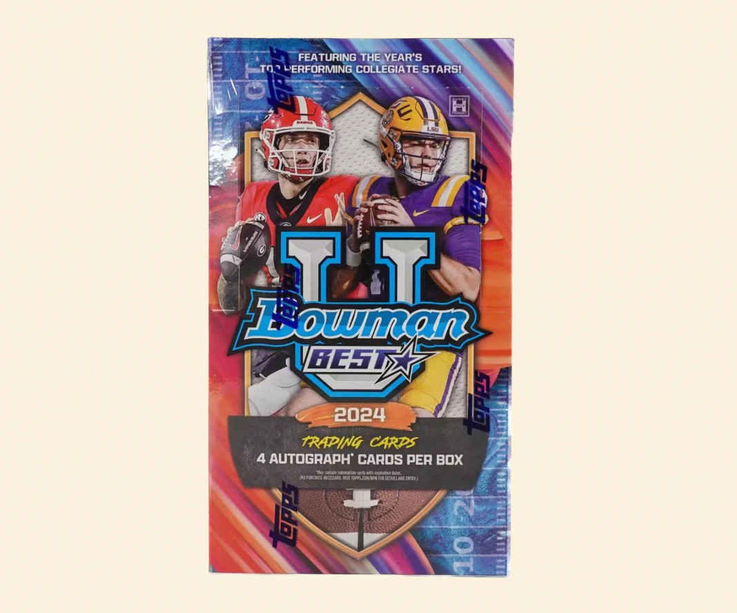 2024 Bowman University Best Football Hobby Box