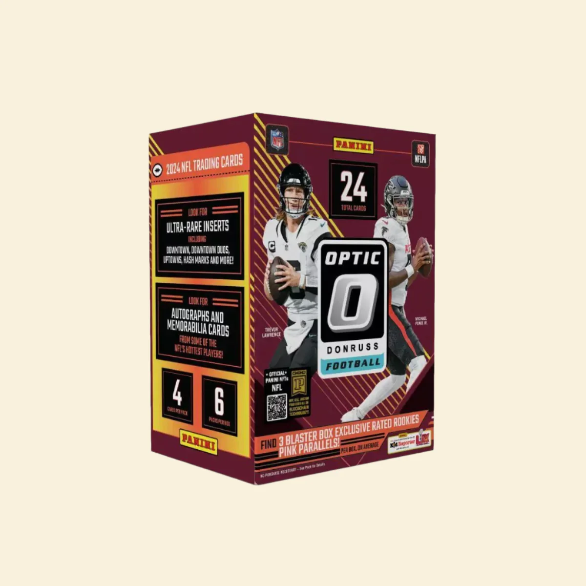 2024 Optic Football Blaster Box (Pink)