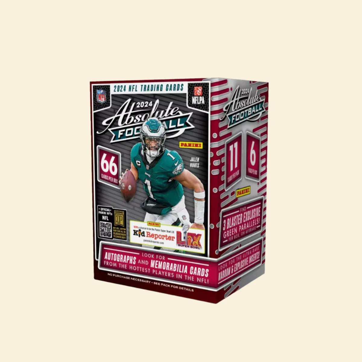 2024 Panini Absolute NFL Football Blaster Box (Red)