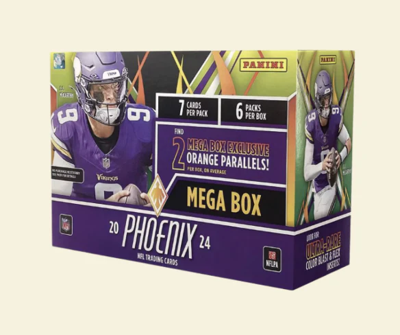 2024 Panini Phoenix Football Mega Box (Orange Parallels)