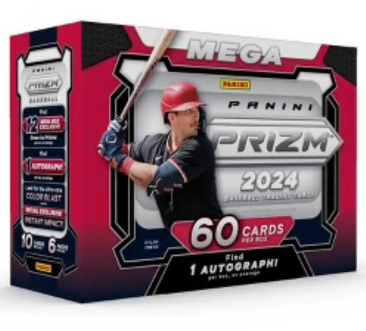 2024 Panini Prizm Baseball Mega Box