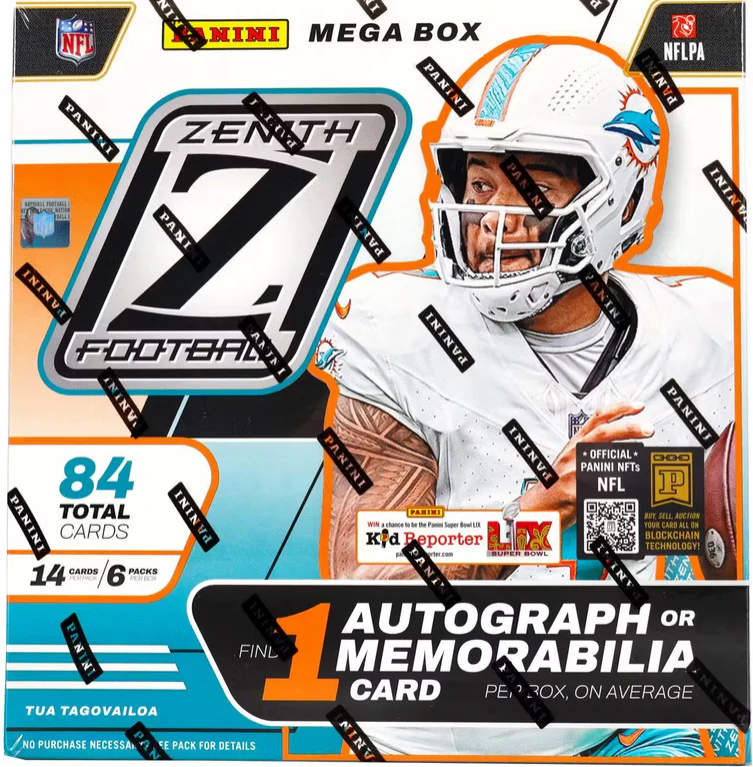 2024 Panini Zenith Football Mega Box
