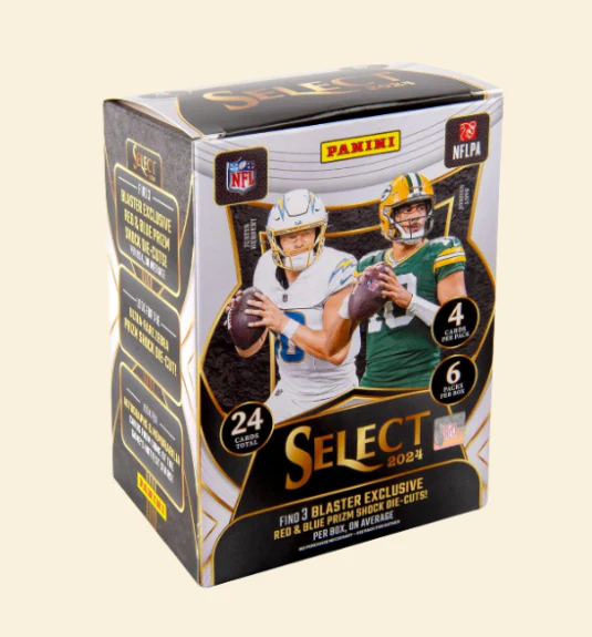 2024 Panini Select Football Blaster Box (Red and Blue)