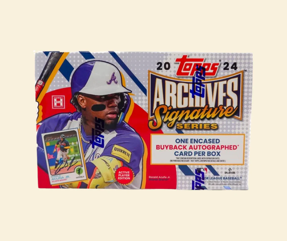 2024 Topps Archives Signature Series Active Edition Box
