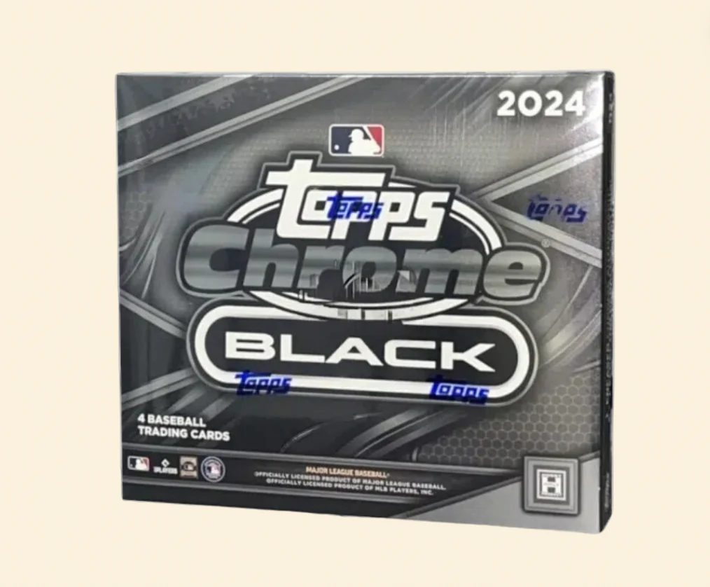 2024 Topps Chrome Black Baseball Hobby Box