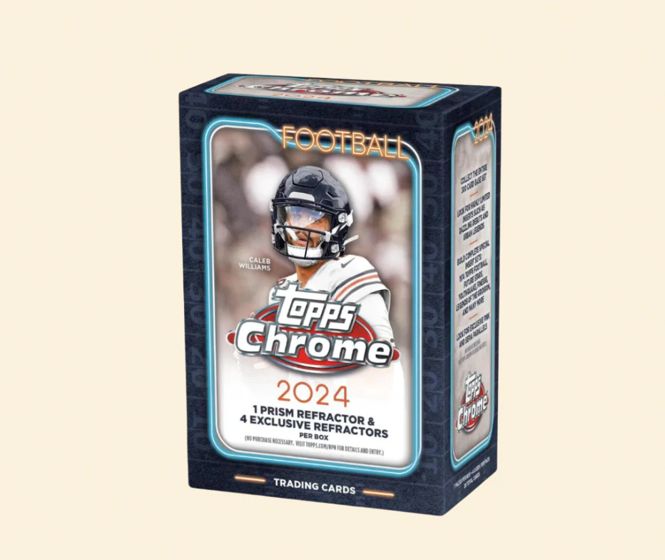 2024 Topps Chrome Football Blaster Box