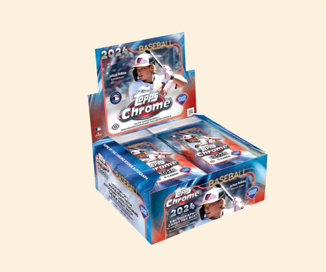 2024 Topps Chrome Update Baseball Jumbo Box