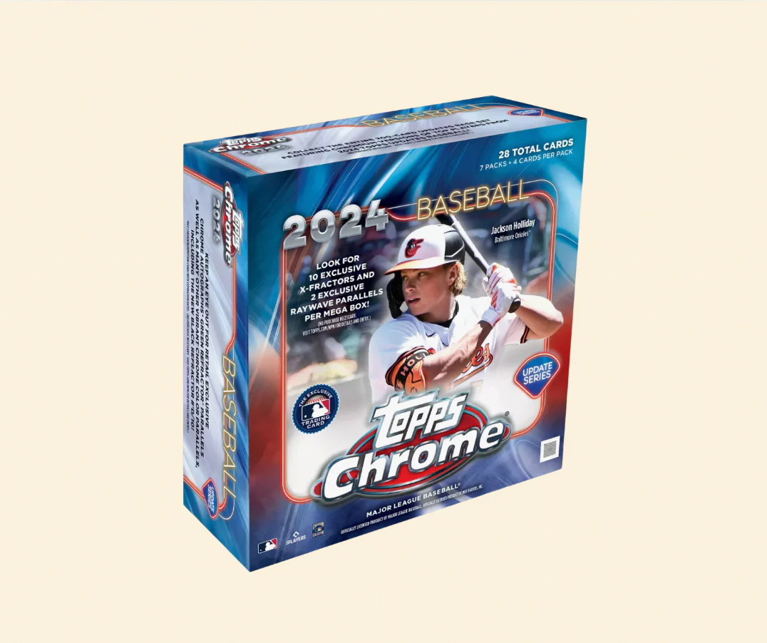 2024 Topps Chrome Update Baseball Mega Box