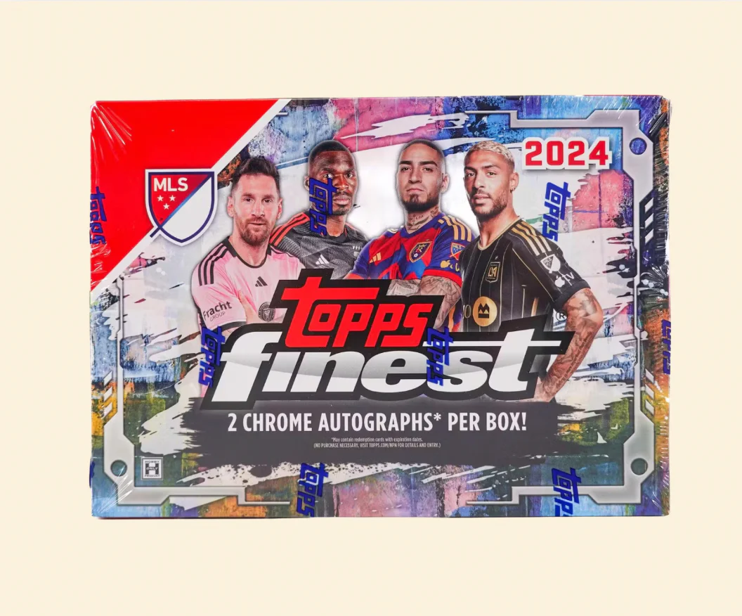 2024 Topps Finest MLS Soccer Hobby Box