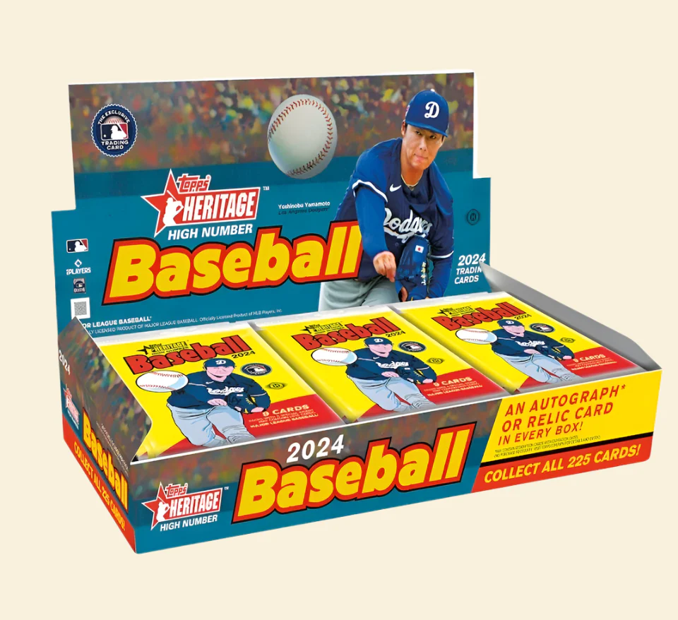 2024 Topps Heritage High Number Baseball Hobby Box
