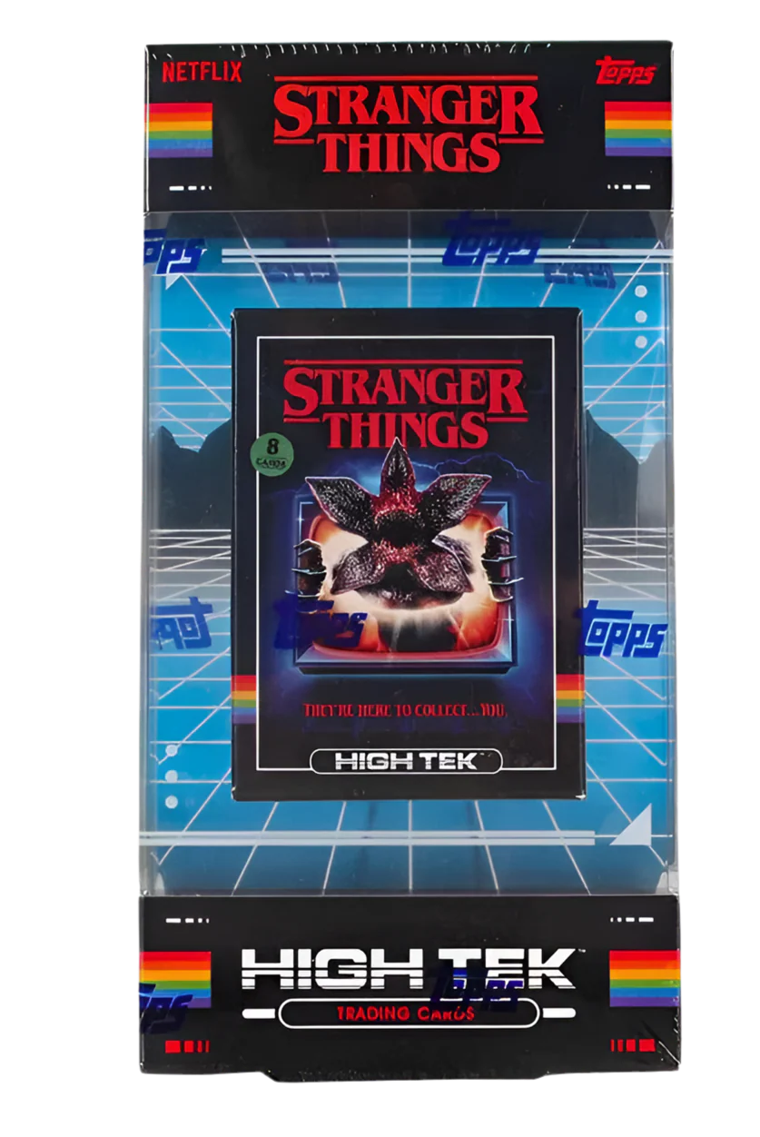 2024 Topps High Tek Stranger Things Netflix Hobby Box