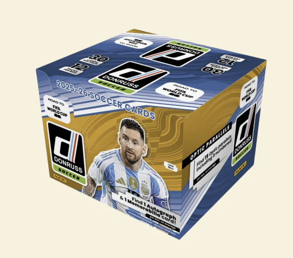 2025-26 Panini Donruss Road To FIFA World Cup 26 Soccer Hobby Box