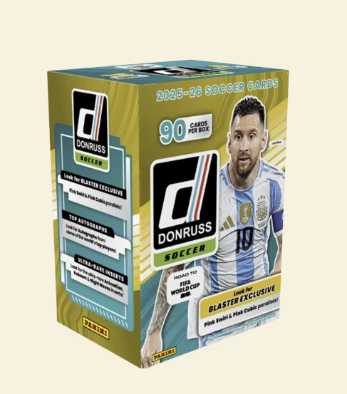 2025-26 Panini Donruss Road to FIFA World Cup Soccer Hobby Blaster Box