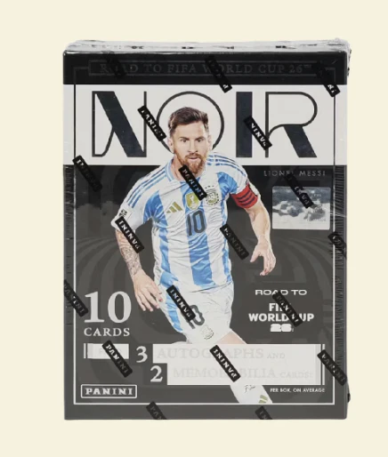 2025-26 Panini Noir Road to FIFA World Cup Soccer Hobby 3-Box Case - Image 2