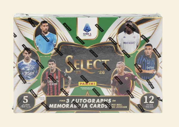 2025-26 Panini Select Serie A Soccer Hobby Box