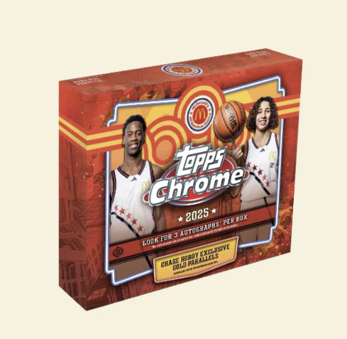 2025-26 Topps Chrome Mcdonald's All-American Basketball Hobby Box