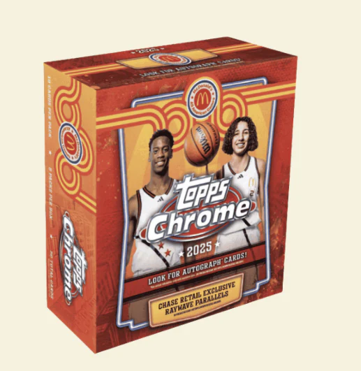 2025-26 Topps Chrome McDonald's All-American Basketball Mega Box