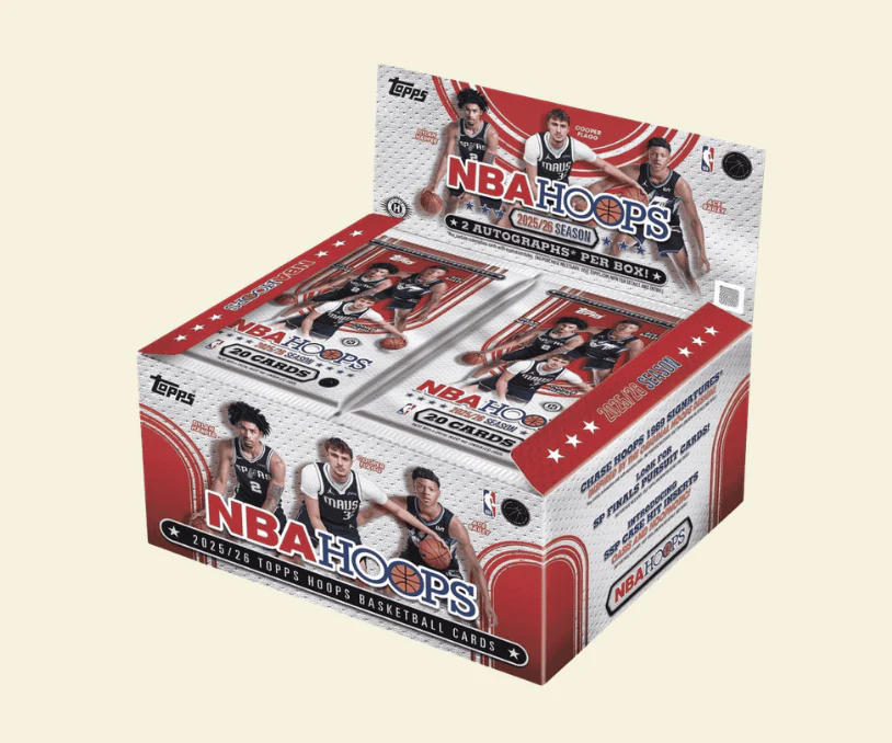 2025-26 Topps NBA Hoops Basketball Jumbo Box