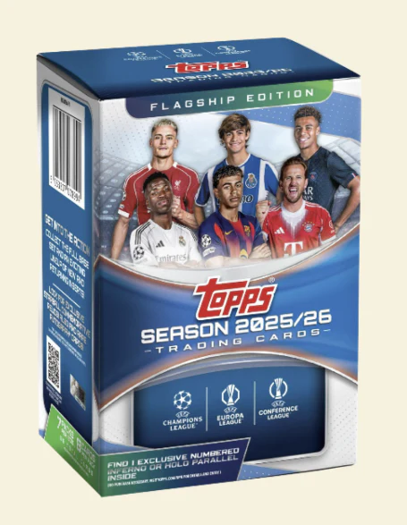 2025-26 Topps UEFA Club Competitions Soccer Blaster Box