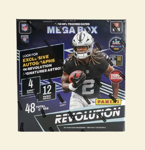 2025 Panini Revolution Football Mega Box