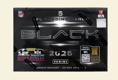 2025 Panini Black Football Hobby Box