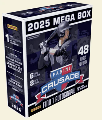 2025 Panini Crusade Baseball Mega Box