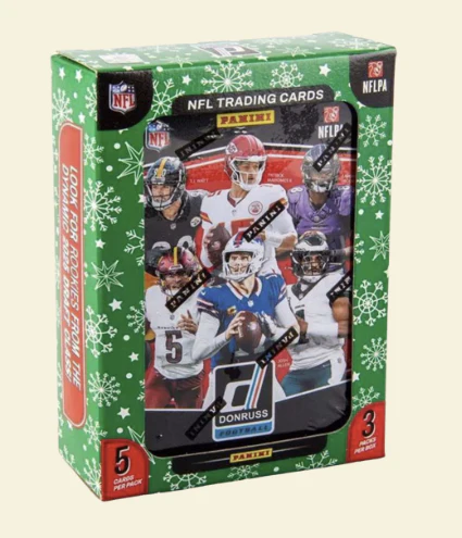 2025 Panini Donruss Football Holiday Tin