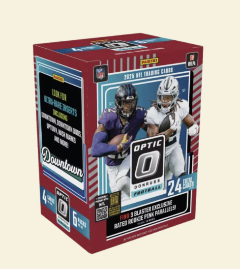 2025 Panini Donruss Optic Football Blaster Box (Pink Parallels)