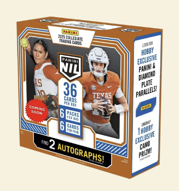 2025 Panini NIL Texas Longhorns Hobby Box