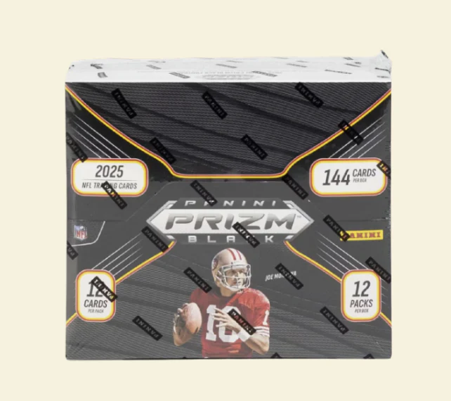 2025 Panini Prizm Black Football Hobby Box