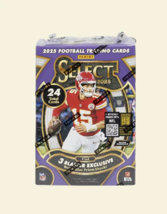 2025 Panini Select Football Blaster Box (Red & Blue Prizms!)