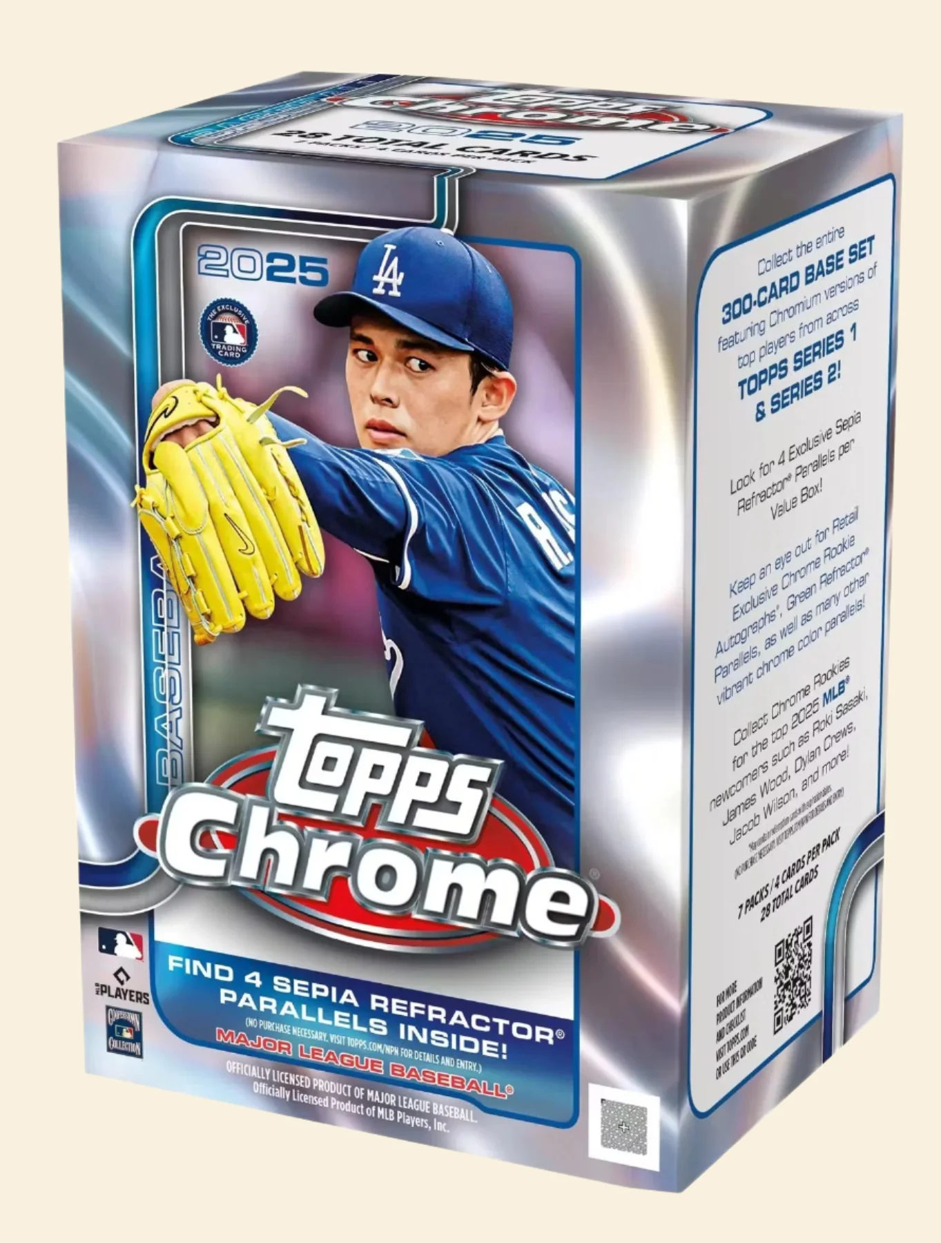 2025 Topps Chrome Baseball Blaster Box