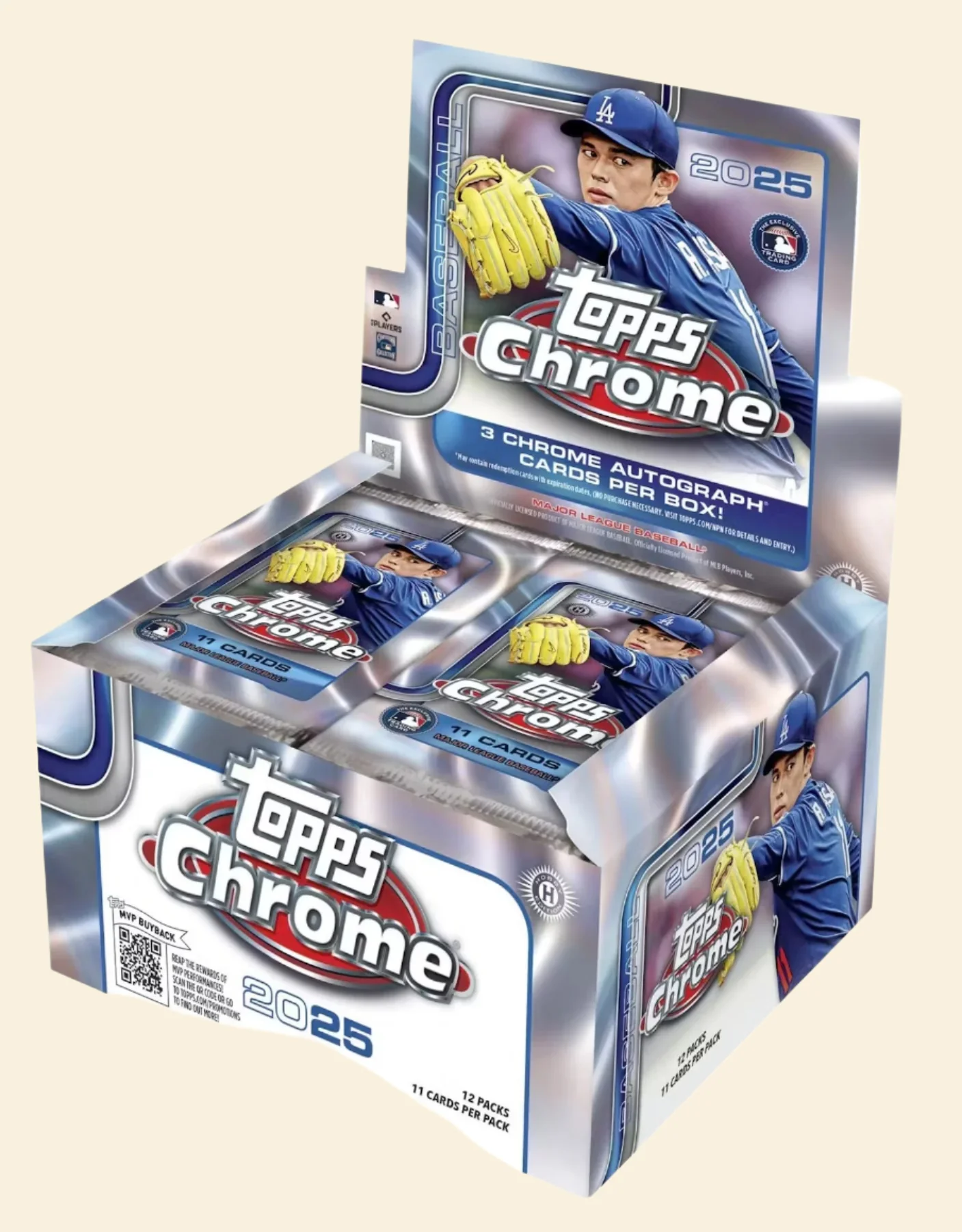2025 Topps Chrome Baseball Jumbo Box