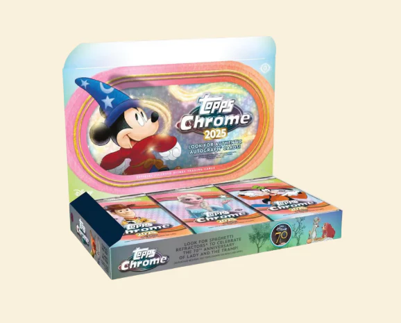 2025 Topps Chrome Disney Hobby Box