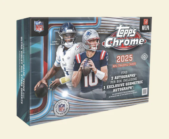 2025 Topps Chrome Football Breaker's Delight Box