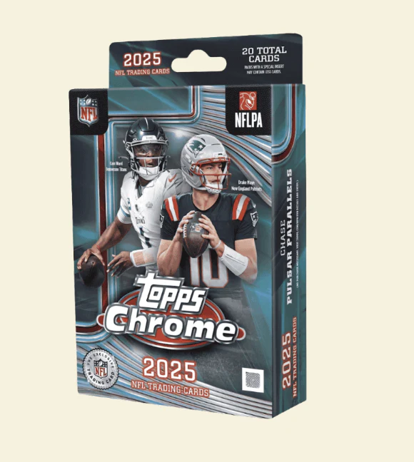 2025 Topps Chrome Football Hanger Box