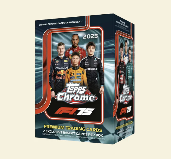 2025 Topps Chrome Formula 1 Blaster Box