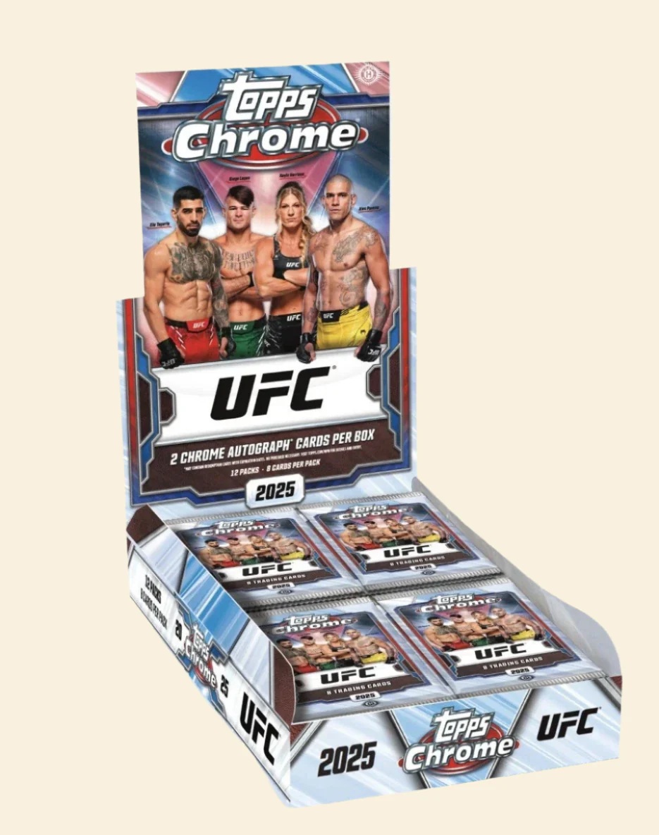2025 Topps Chrome UFC Hobby Box