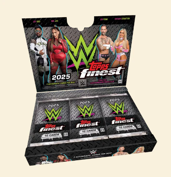 2025 Topps Finest WWE Hobby Box