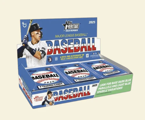2025 Topps Heritage High Number Baseball Hobby Box