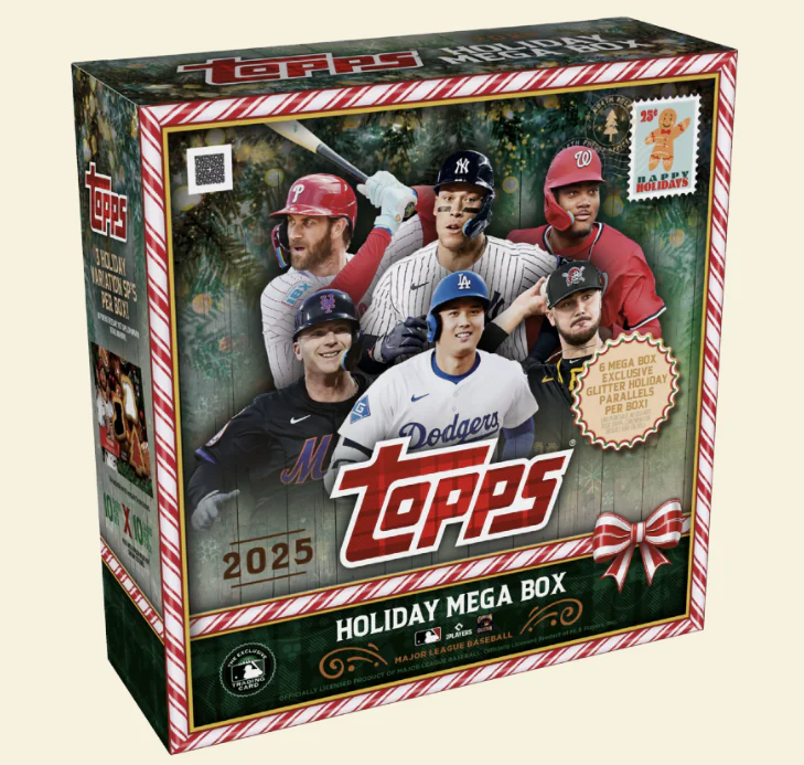 2025 Topps Holiday Baseball Mega Box