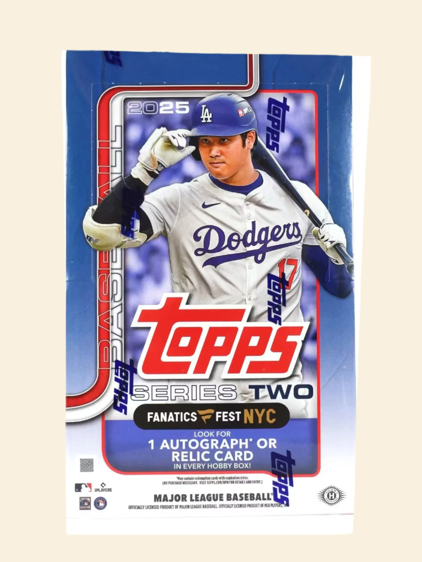 2025 Topps Series 2 Fanatics Fest NYC Exclusive Baseball Hobby Box