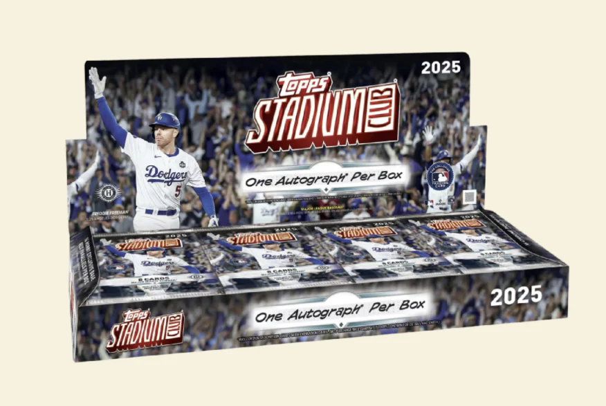 2025 Topps Stadium Club Baseball Hobby Box