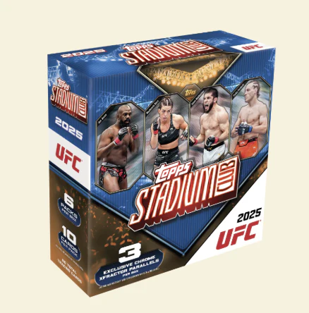 2025 Topps Stadium Club UFC Mega Box