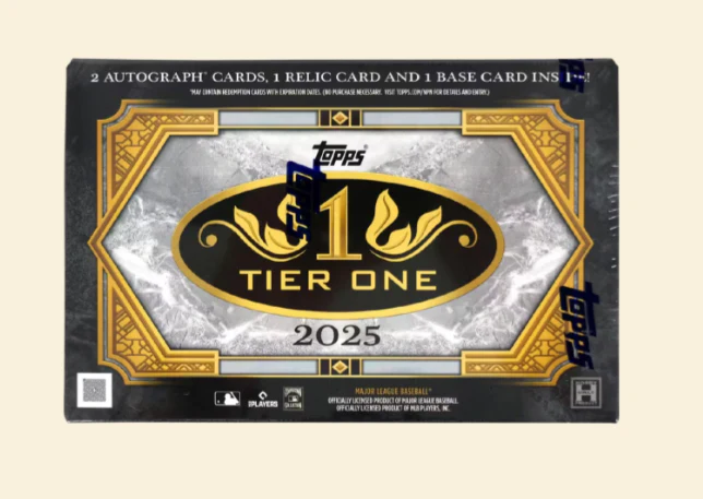 2025 Topps Tier One Baseball Hobby Box