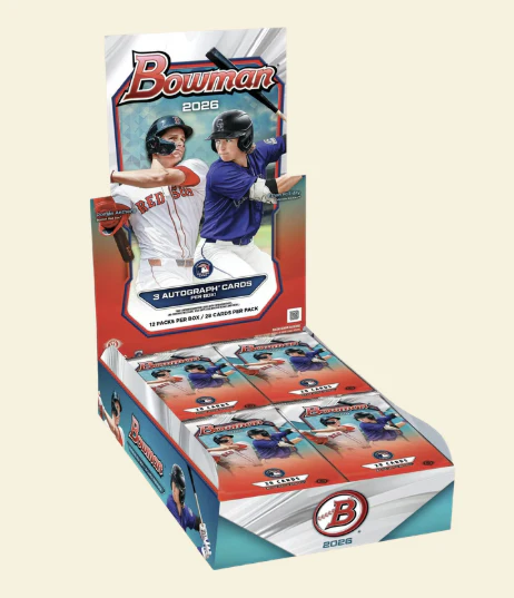 2026 Bowman Baseball Hobby Jumbo Box