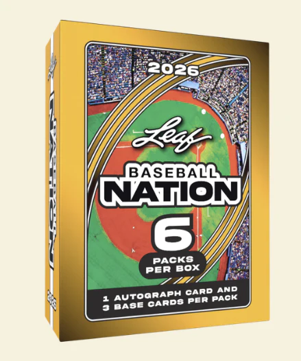 2026 Leaf Baseball Nation Hobby Box