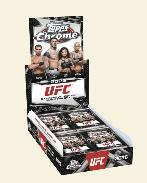 2026 Topps Chrome UFC Hobby Box